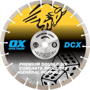 Spectrum Plus Double Six Diamond Blade - GP - 300/20mm
