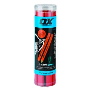 OX Trade Medium Red Carpenters Pencils 10 pk