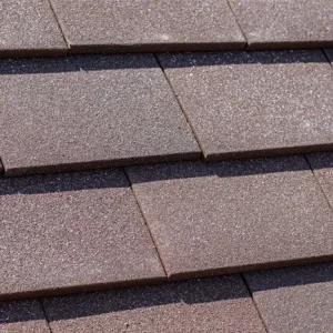 Grey Sand faced Single Camber Tiles
