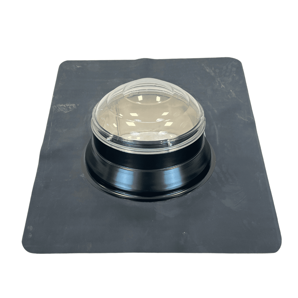 SunTube25 - Flat roof light tunnel set with crystal glass dome - EPDM - Image 9