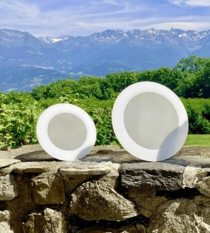 SunTube25 - Flat roof light tunnel set with crystal glass dome - EPDM - Image 5